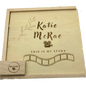 Large Wooden Keepsake box USB and DVD