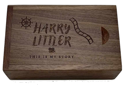 Mini Wooden Keepsake box and USB